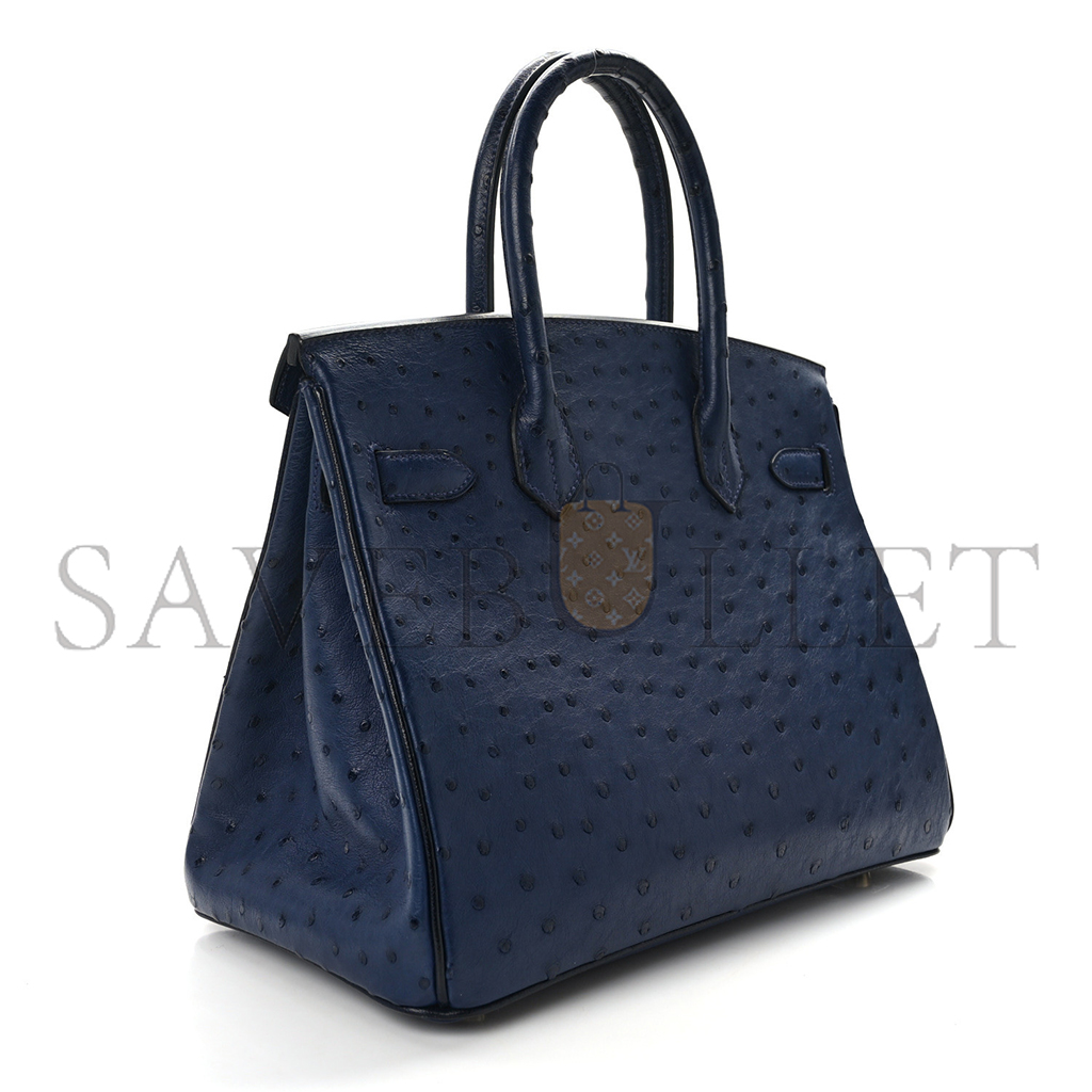 HERMES MASTER BIRKIN 30 BLUE IRIS 1232356 (30*24*16cm)